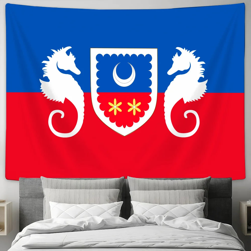 Drapeau Mayotte – Décoration Camping, Jardin & Murale | Cadeau Familial JCC.COM