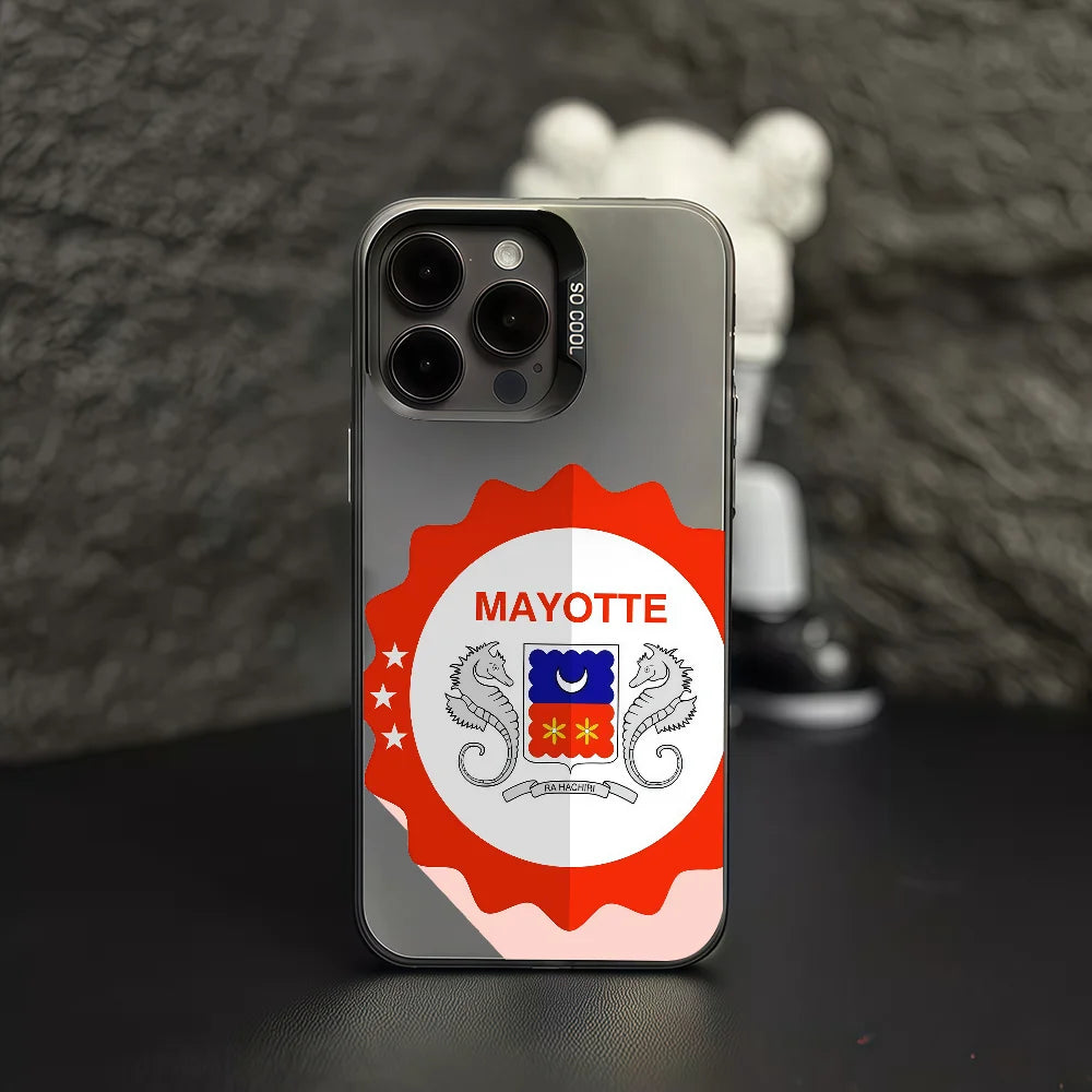 Coque iPhone Drapeau de Mayotte – Protection Premium Tous Modèles JCC.COM