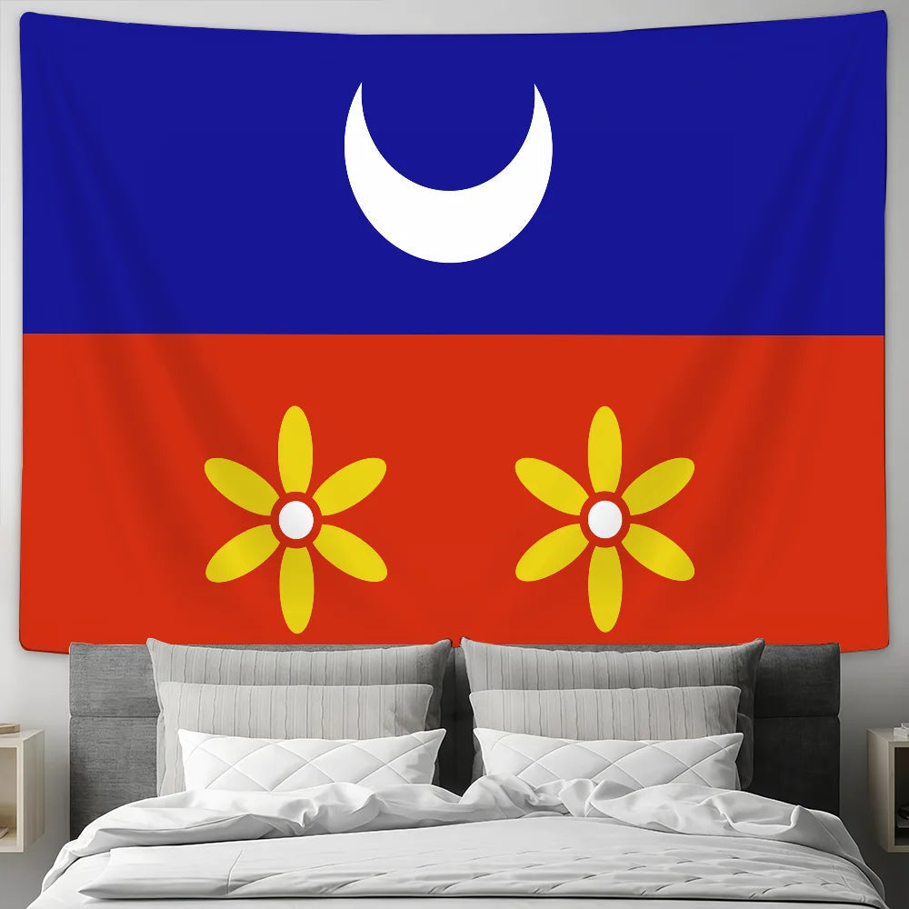 Drapeau Mayotte – Décoration Camping, Jardin & Murale | Cadeau Familial JCC.COM