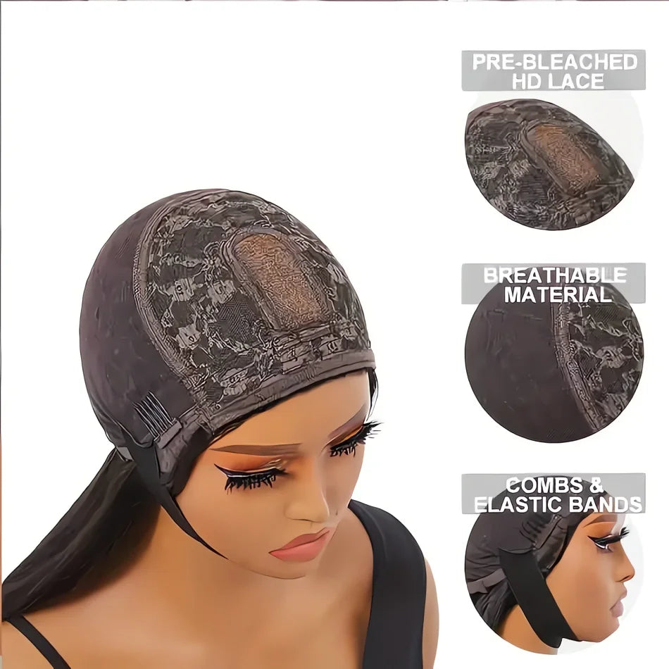 Perruque Cheveux Humains Lisse avec Frange – Lace 3×1, Partie Milieu JCC.COM