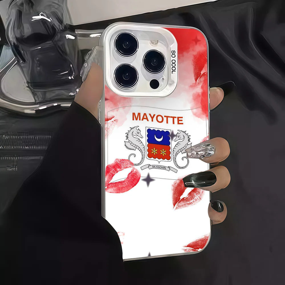 Coque iPhone Drapeau de Mayotte – Protection Premium Tous Modèles JCC.COM