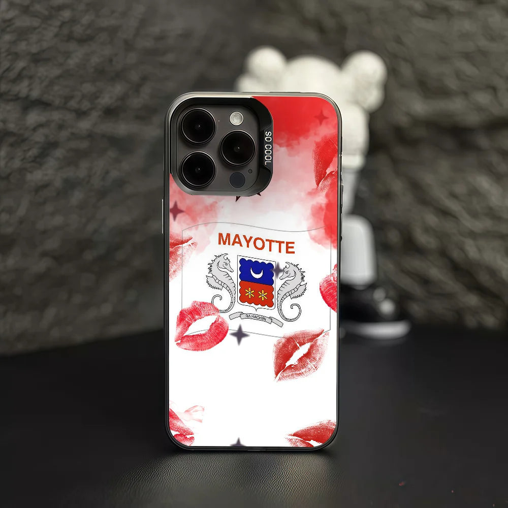 Coque iPhone Drapeau de Mayotte – Protection Premium Tous Modèles JCC.COM