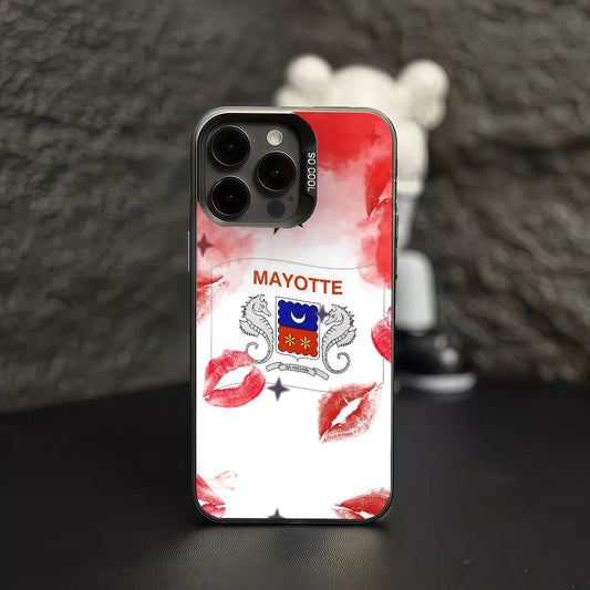 Coque iPhone Drapeau de Mayotte – Protection Premium Tous Modèles JCC.COM