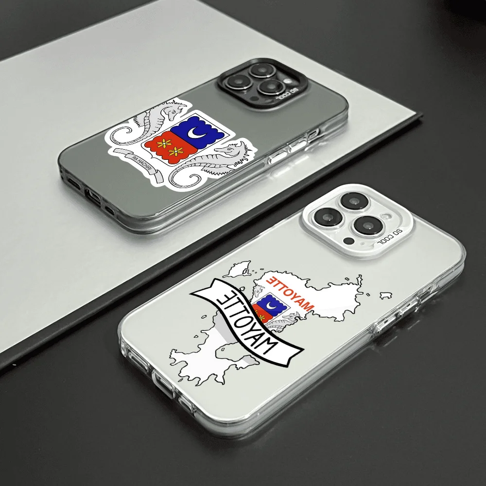 Coque iPhone Drapeau de Mayotte – Protection Premium Tous Modèles JCC.COM