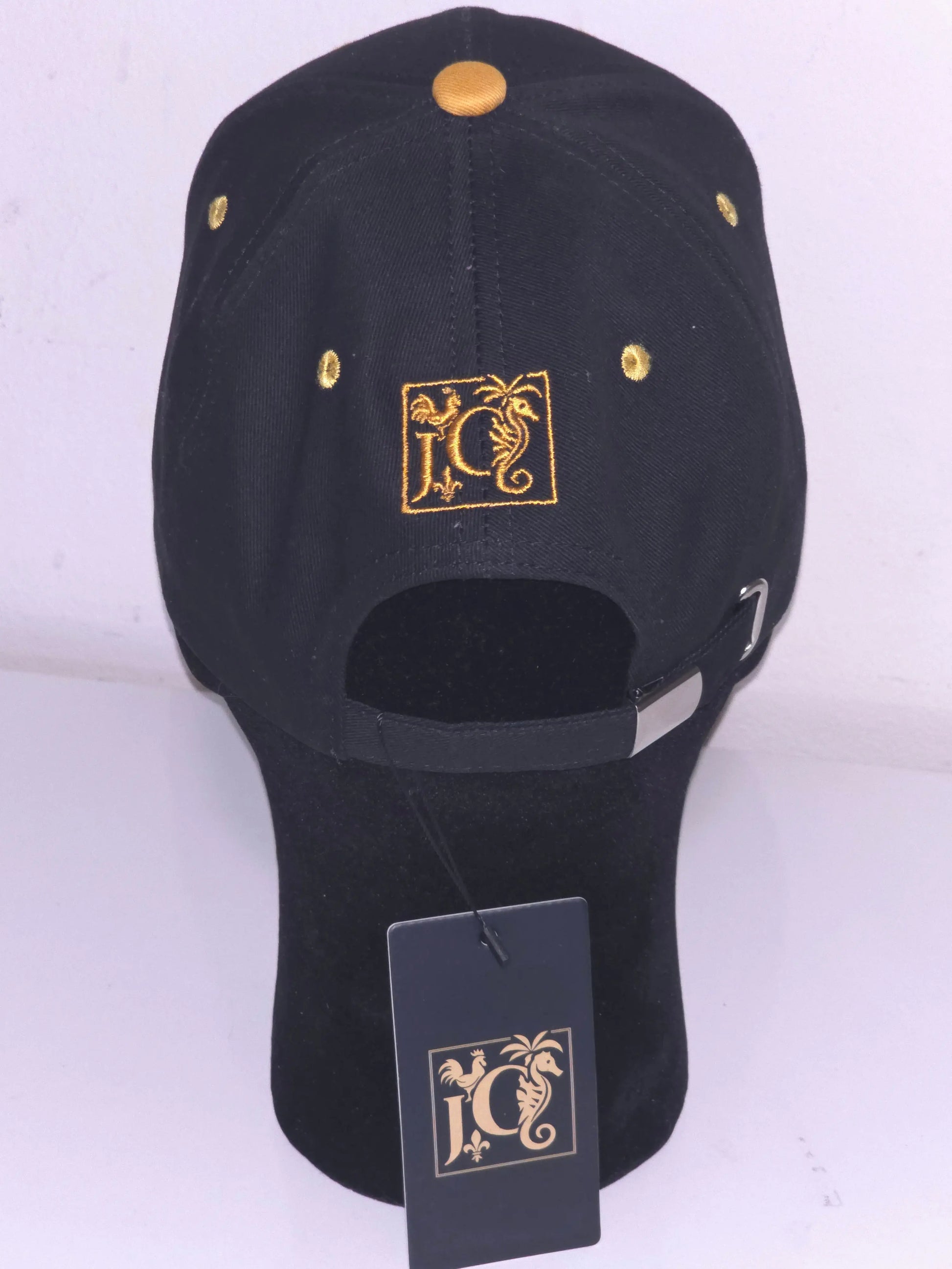 Casquette Team Camara – Noir & Doré | Style Urbain Moderne JCC.COM
