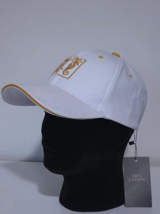 Casquette  White & Gold — Style Urbain & Élégant JCC.COM