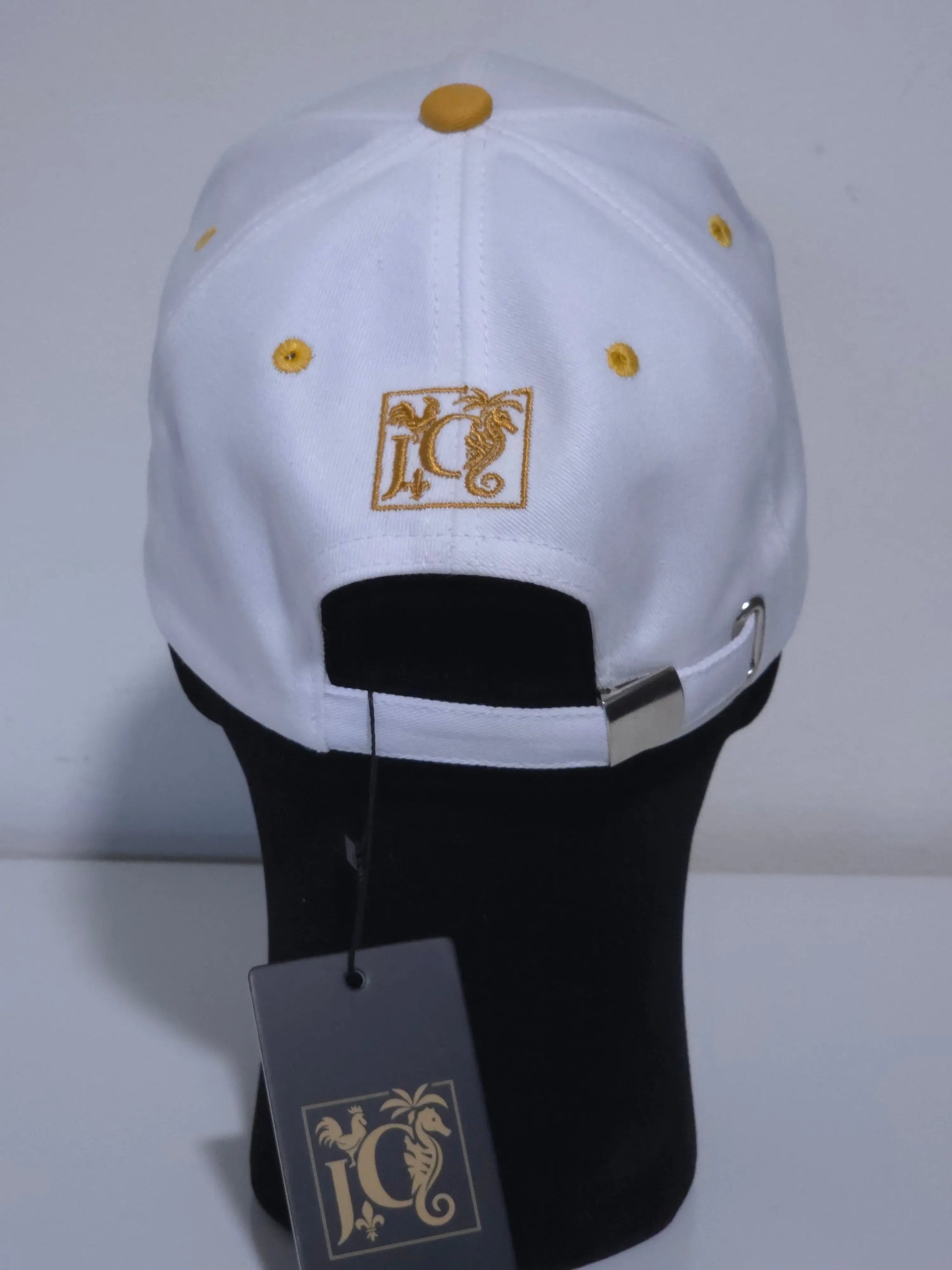 Casquette  White & Gold — Style Urbain & Élégant JCC.COM